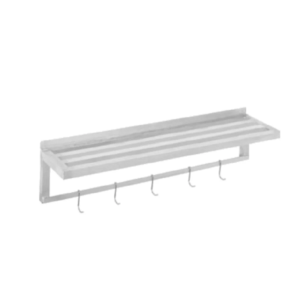 Channel TWS1860 60 Inch Shelving Wall Mounted Tubular Aluminum All-Welded Channel TWS1860 60 Inch Shelving Wall Mounted Tubular Aluminum All-Welded