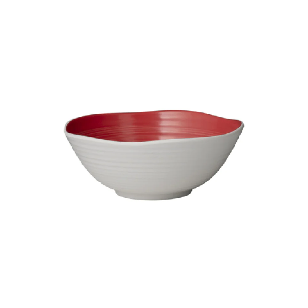 Steelite 7125TM070 12.75 Oz Bowl Round Coral Melamine 2 Dozen Packs