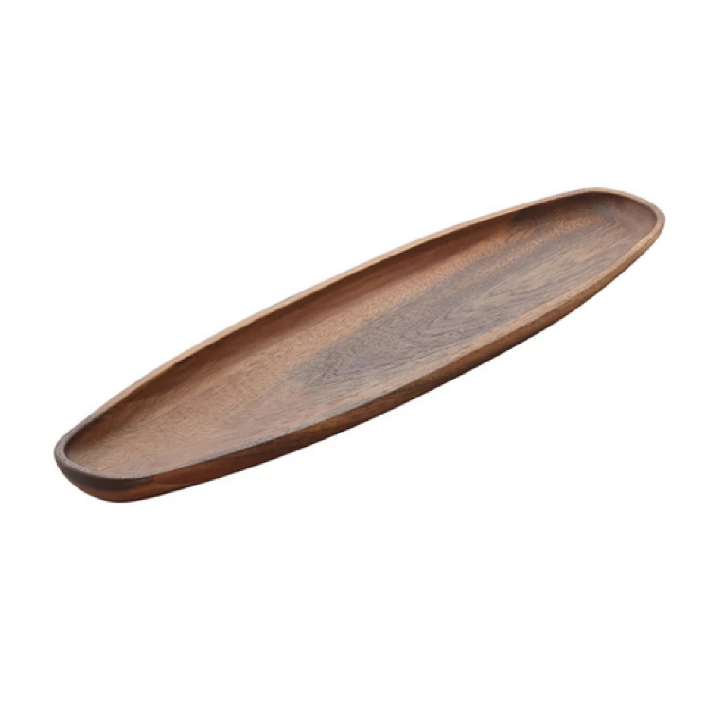 American Metalcraft AWLP 6.12 Inch Oblong Platter Acacia Wood Boats American Metalcraft AWLP 6.12 Inch Oblong Platter Acacia Wood Boats