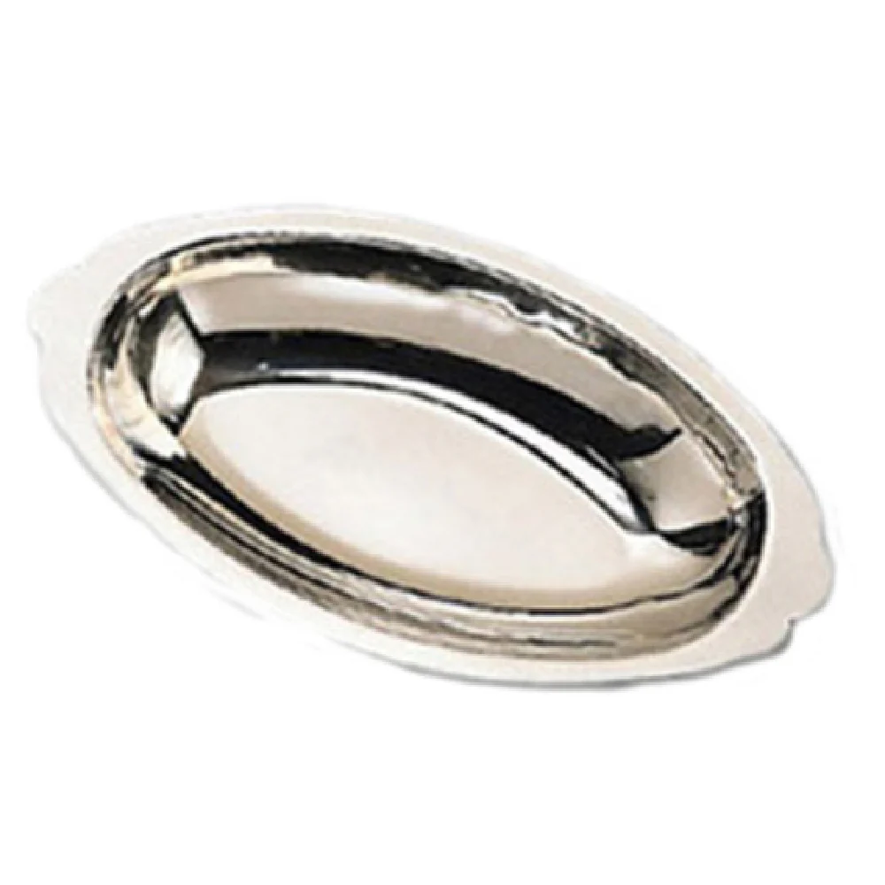 American Metalcraft AO150 10 Inch Oval Au Gratin Dish with Integrated Handles Stainless Steel American Metalcraft AO150 10 Inch Oval Au Gratin Dish with Integrated Handles Stainless Steel