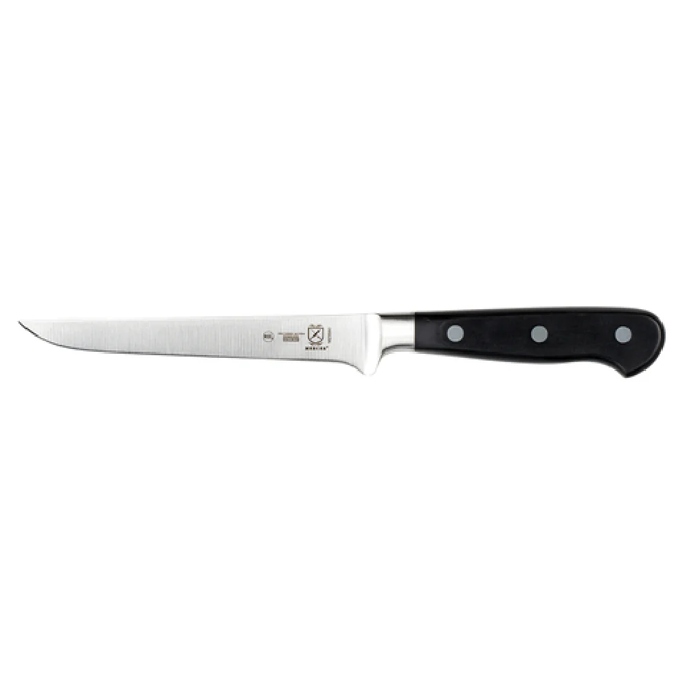 Mercer Culinary M23560 6 Inch Flexible Boning Knife High Carbon Steel Black Handle