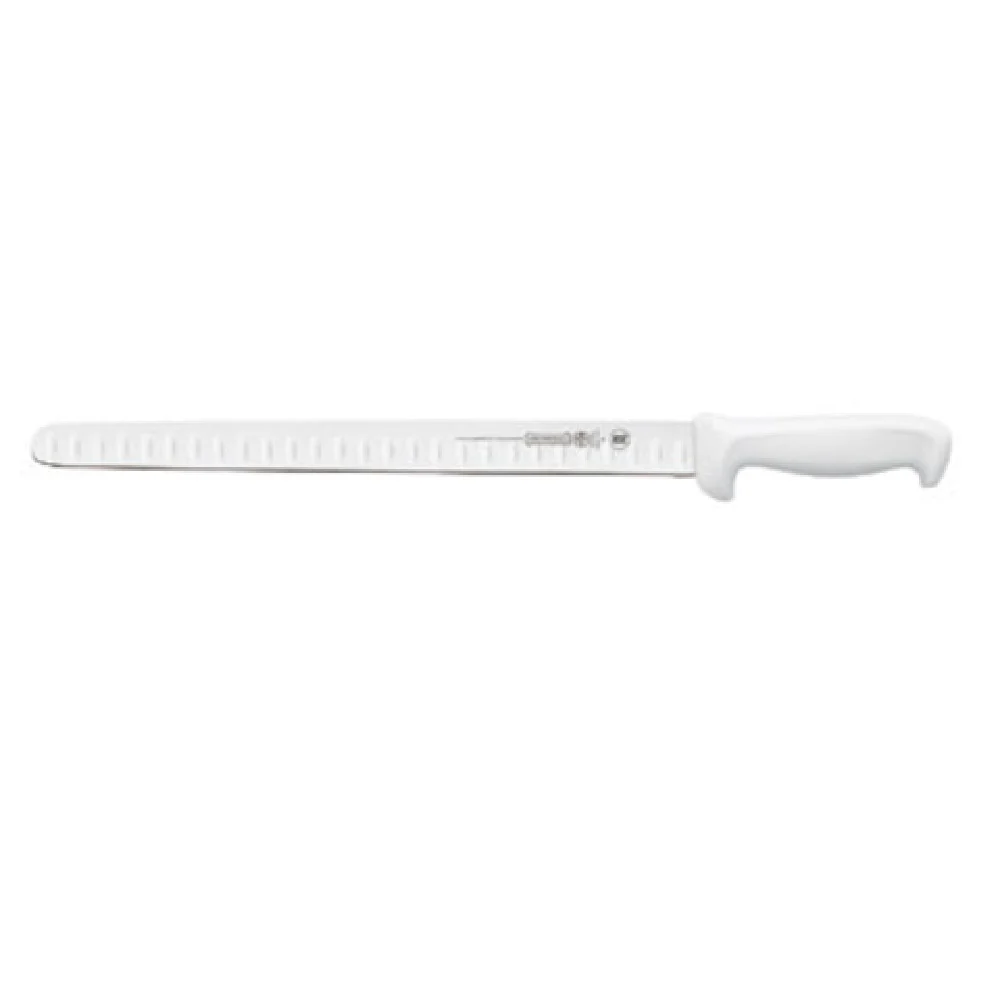 Mundial W5627-14GE 14 Inch Granton Knife 1-1/8 Inch Handle White Polypropylene