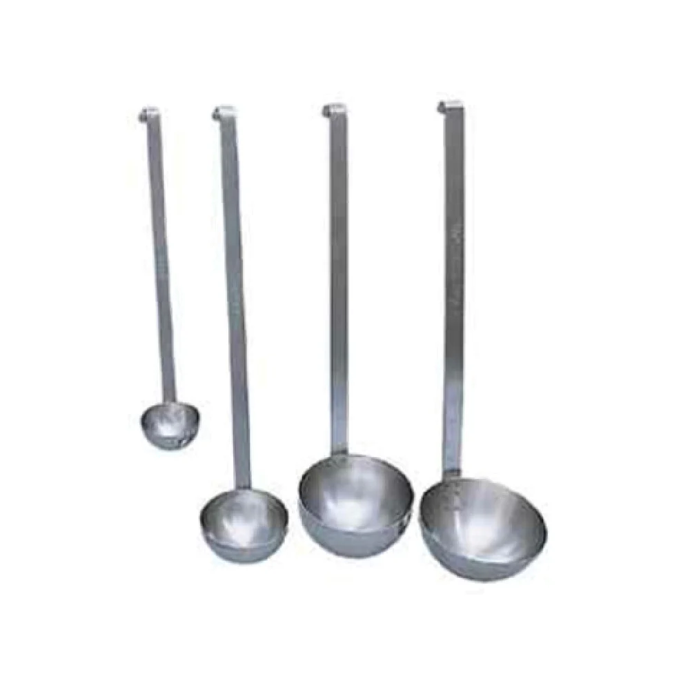 Admiral Craft LD-8 8 Oz Ladle 12 Inch Two-Piece Stainless Steel Brushed Finish