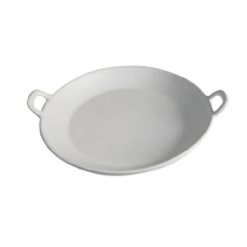 GET Enterprises PA004G 2.1 Qt 15-1/8 Inch Paella Pan Cast Aluminum Gray