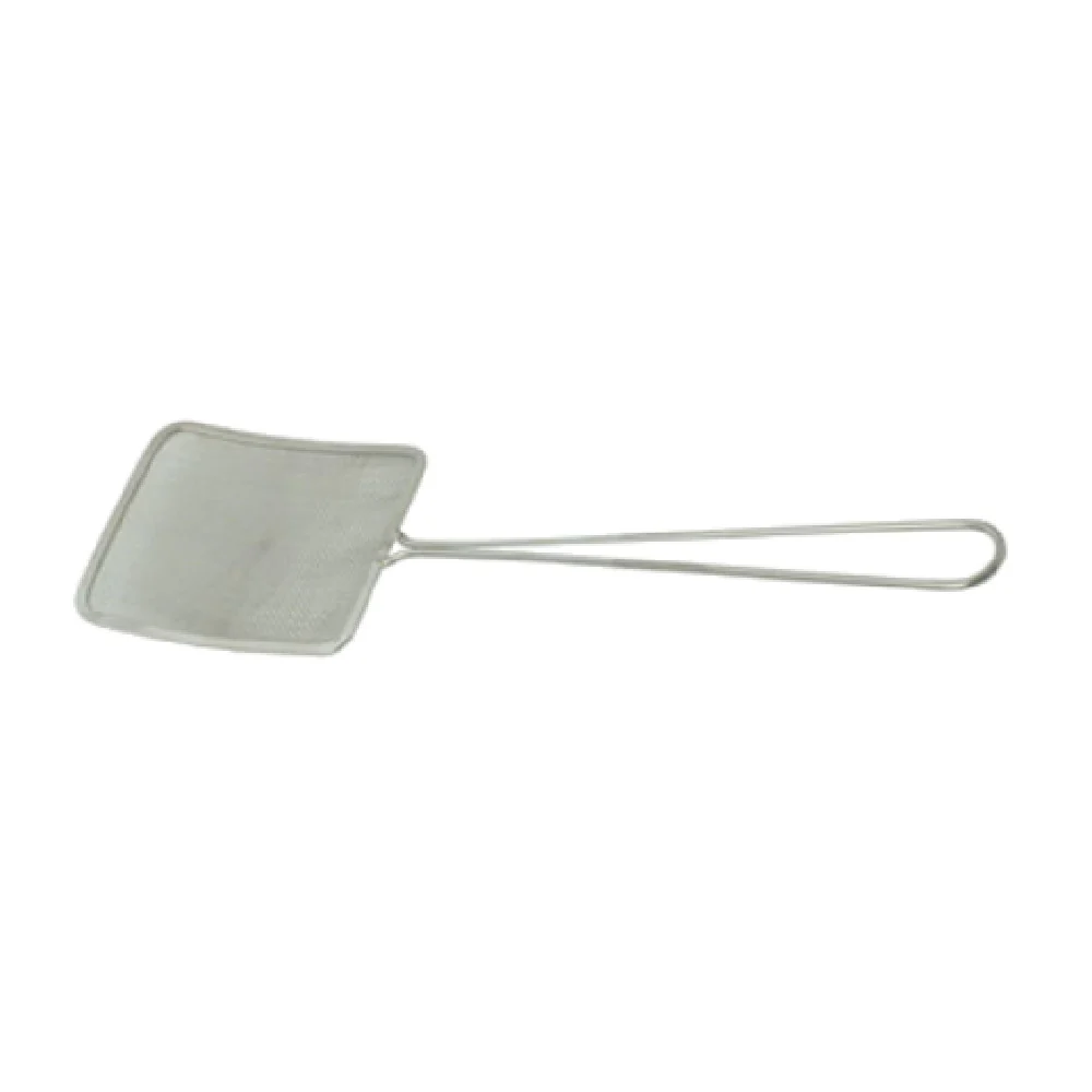 Town 42456S 5 to 5-3/4 Inch Square Skimmer with 12 Inch Handle Stainless Steel