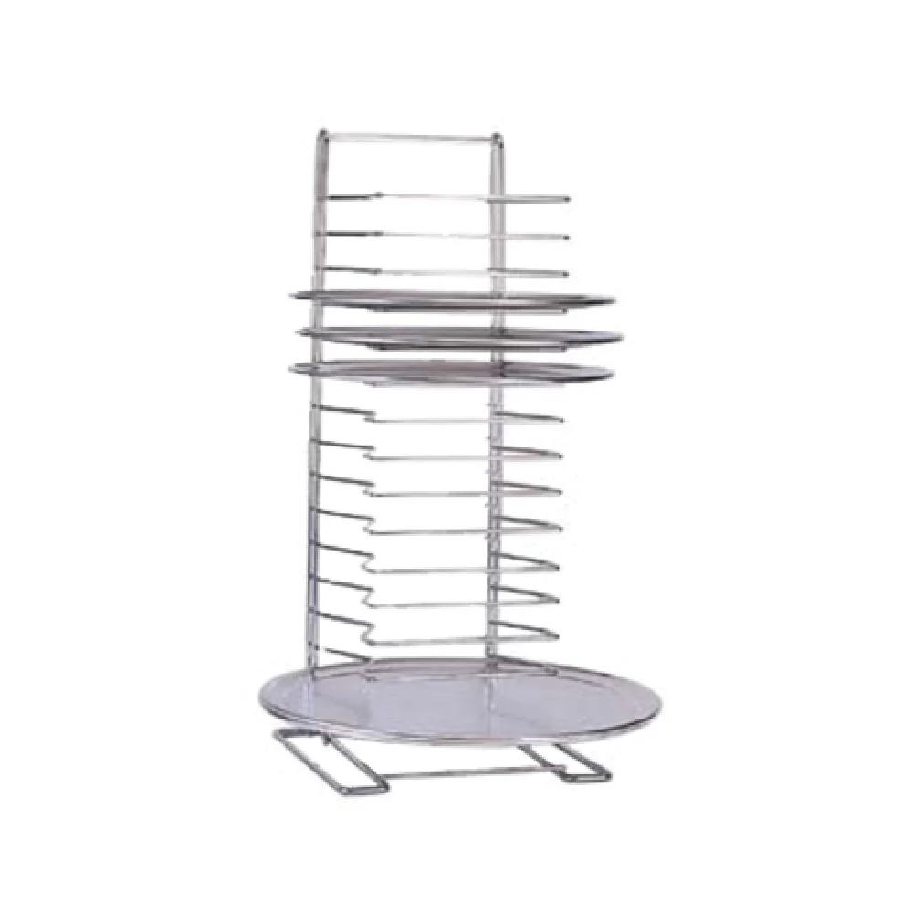 Admiral Craft PZ-19029 Pizza Rack 15 Slots 9 to 18 Inch Chrome Plated Steel Admiral Craft PZ-19029 Pizza Rack 15 Slots 9 to 18 Inch Chrome Plated Steel