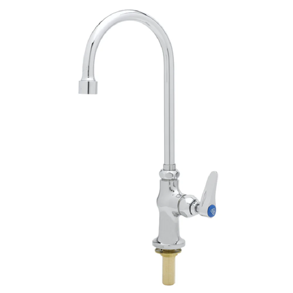 T&S Brass B-0305-VR-WS Pantry Faucet 5-3/4 Inch Gooseneck Vandal Resistant