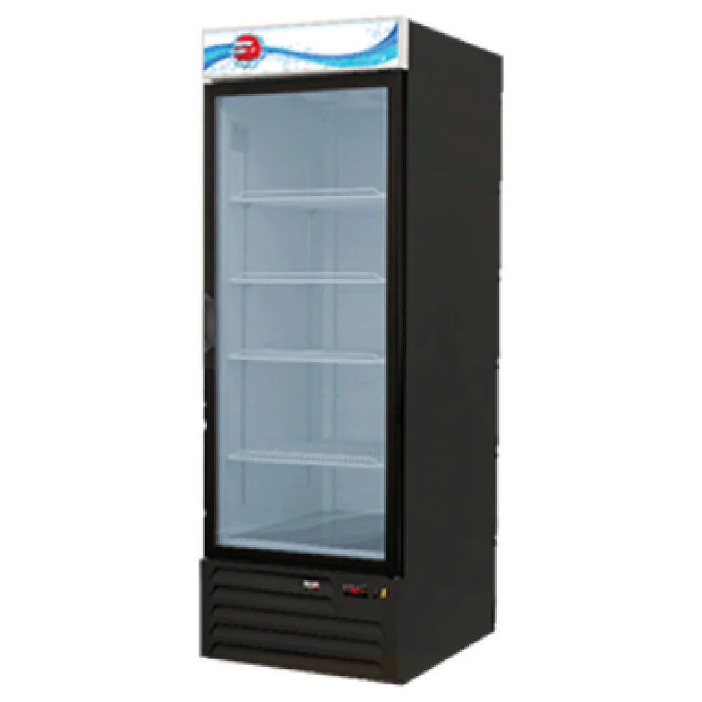 Fagor Refrigeration FMD-23 F 27 Inch 23 Cu Ft Freezer Merchandiser Black Vinyl