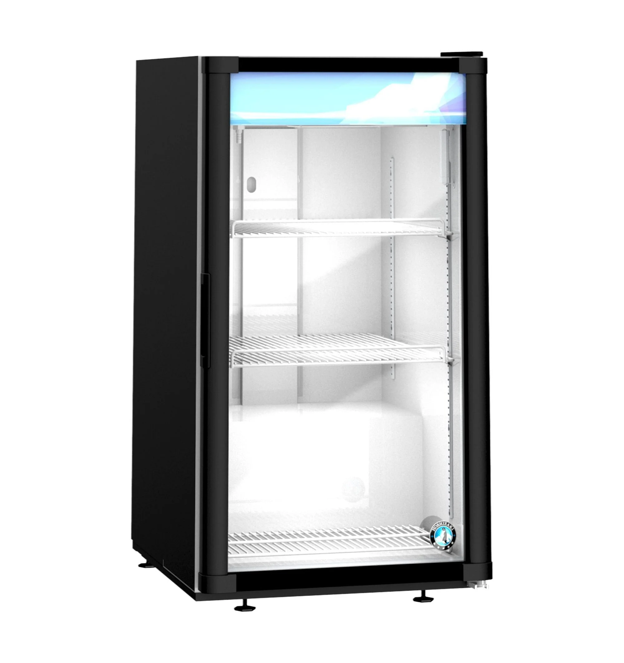 Hoshizaki RM-7-HC-BLK 21 Inch Refrigerated Merchandiser Countertop 5.97 cu ft