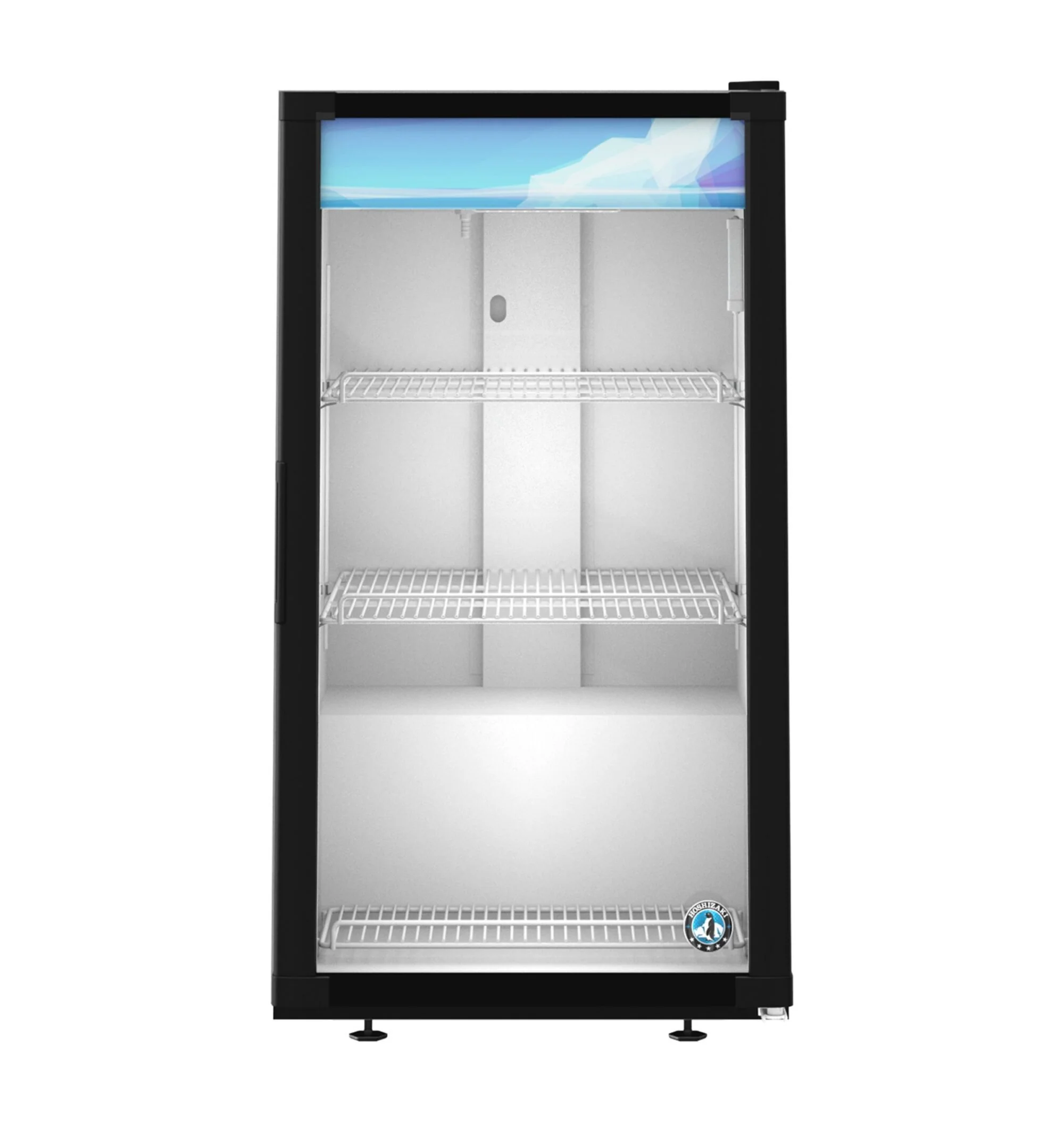 Hoshizaki RM-7-HC-BLK 21 Inch Refrigerated Merchandiser Countertop 5.97 cu ft Hoshizaki RM-7-HC-BLK 21 Inch Refrigerated Merchandiser Countertop 5.97 cu ft