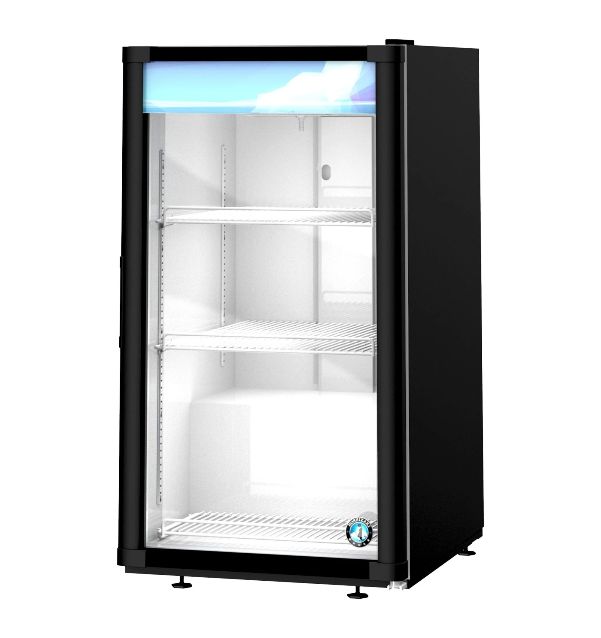 Hoshizaki RM-7-HC-BLK 21 Inch Refrigerated Merchandiser Countertop 5.97 cu ft Hoshizaki RM-7-HC-BLK 21 Inch Refrigerated Merchandiser Countertop 5.97 cu ft