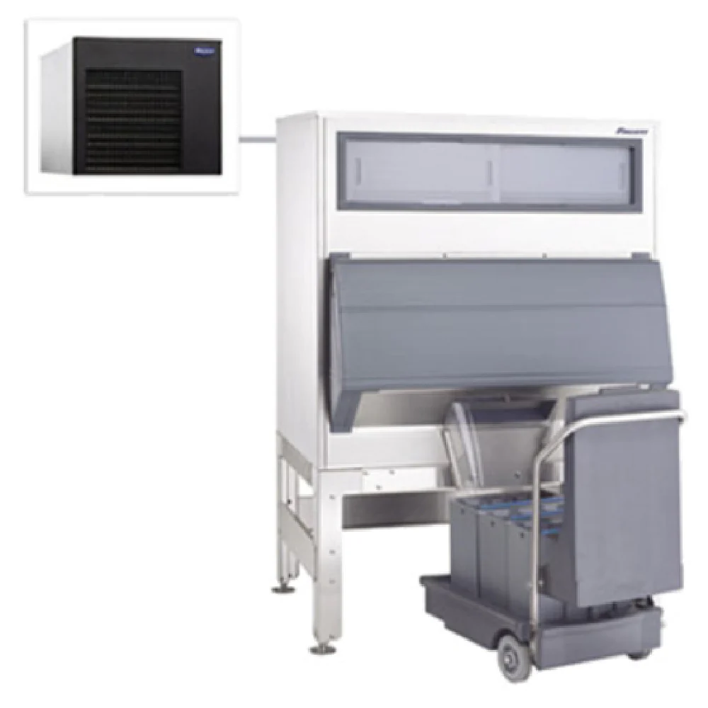 Follett MCE414ABS Air-cooled Ice Maker Nugget Chewblet with RIDE Remote 425 Lb/Day
