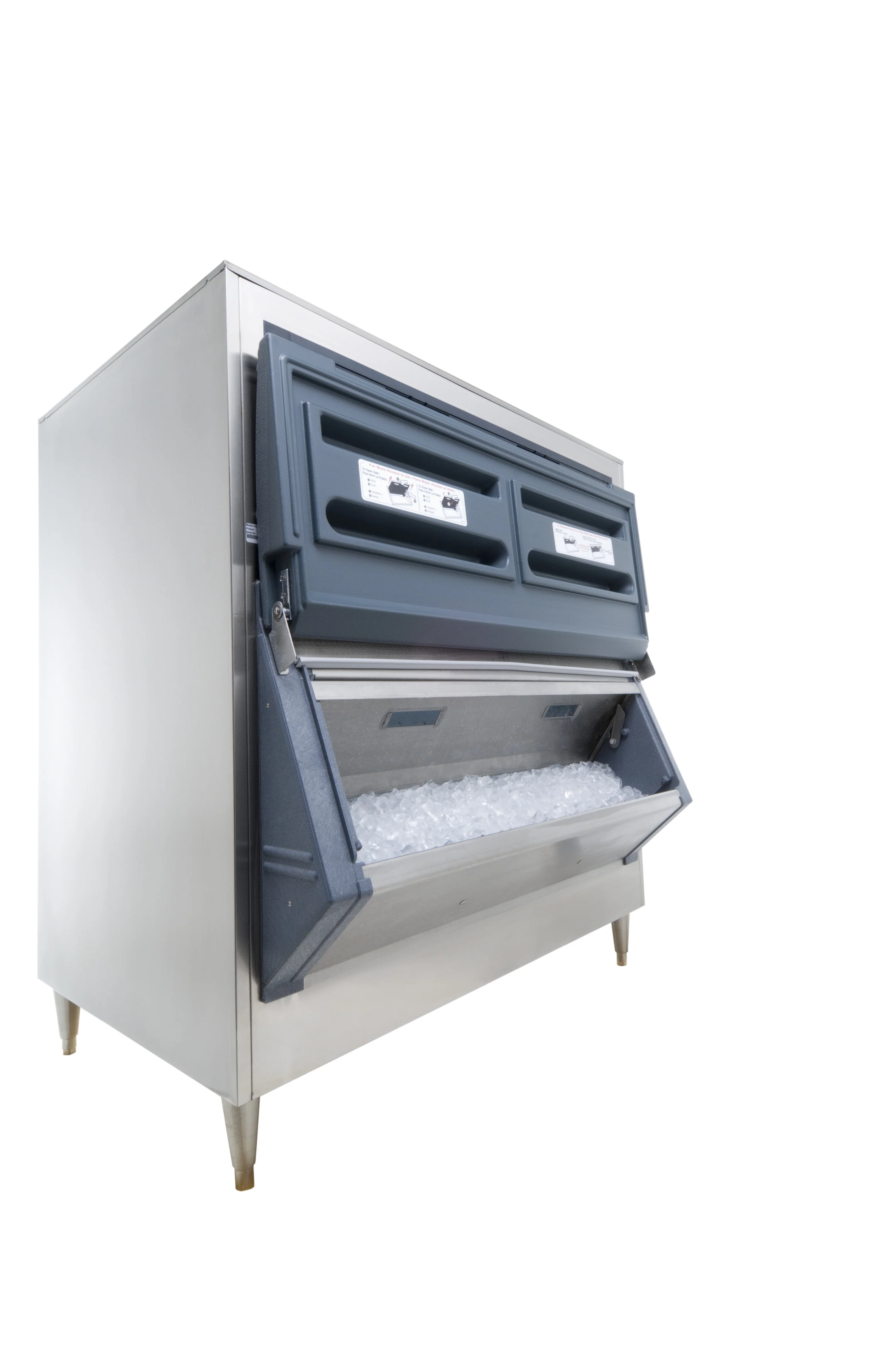 Icetro IB-SG1650S-60 60 Inch Ice Bin approximately 1660 Lbs capacity stainless steel with Flexi-Top System Icetro IB-SG1650S-60 60 Inch Ice Bin approximately 1660 Lbs capacity stainless steel with Flexi-Top System