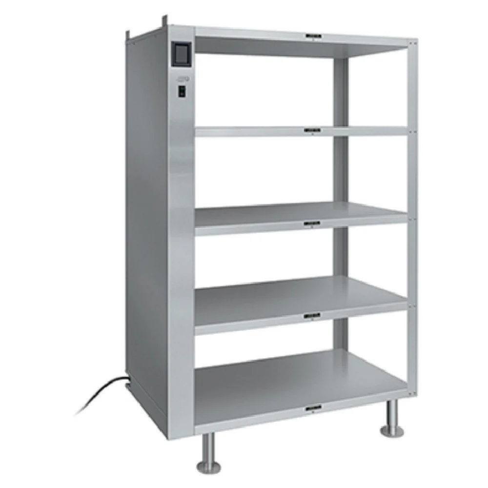 Hatco GRS2G-3920-5 39 Inch Radiant Heat Heated Holding Shelves 5 Tier Stainless Steel with Touchscreen Controls