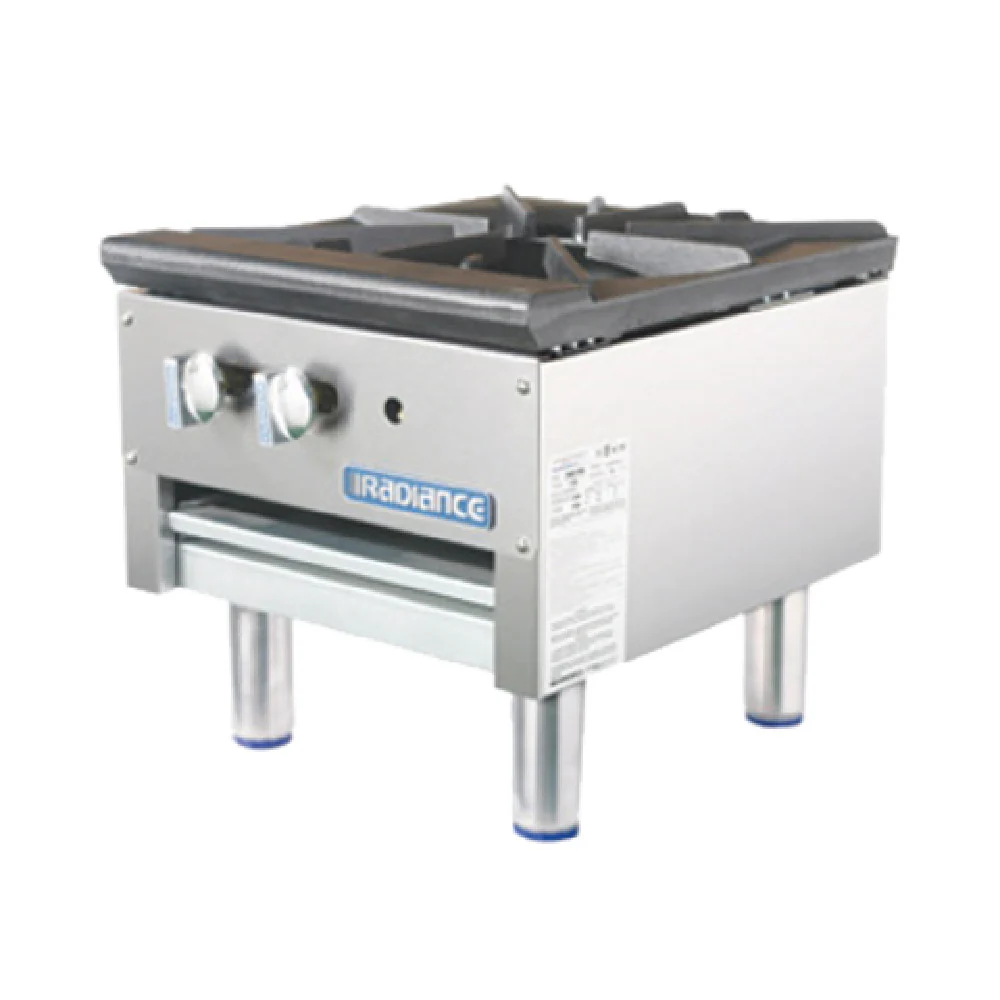 Turbo Air TASP-18S_LP 18 Inch Gas Stock Pot Range with 3 Ring Burner 79000 BTU Turbo Air TASP-18S_LP 18 Inch Gas Stock Pot Range with 3 Ring Burner 79000 BTU