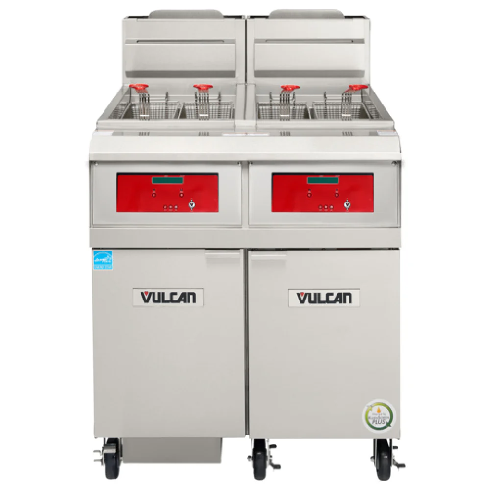 Vulcan 2VHG50DF_LP 31 Inch QuickFry Deep Gas Fryer 50 lbs Capacity 150000 BTU