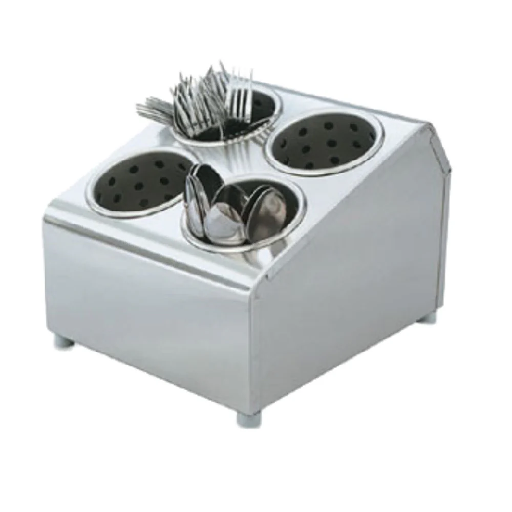 Vollrath 97240 10 Inch Flatware Holder Stainless Steel Accommodates 4 Cylinders Vollrath 97240 10 Inch Flatware Holder Stainless Steel Accommodates 4 Cylinders