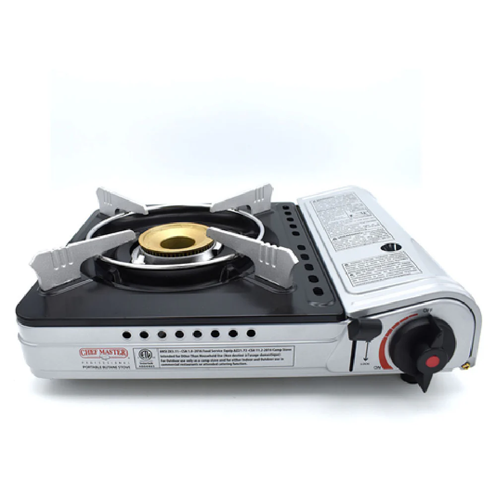 Chef Master 90235 Butane Stove 12000 BTU Portable Indoor Outdoor Cooking Chef Master 90235 Butane Stove 12000 BTU Portable Indoor Outdoor Cooking