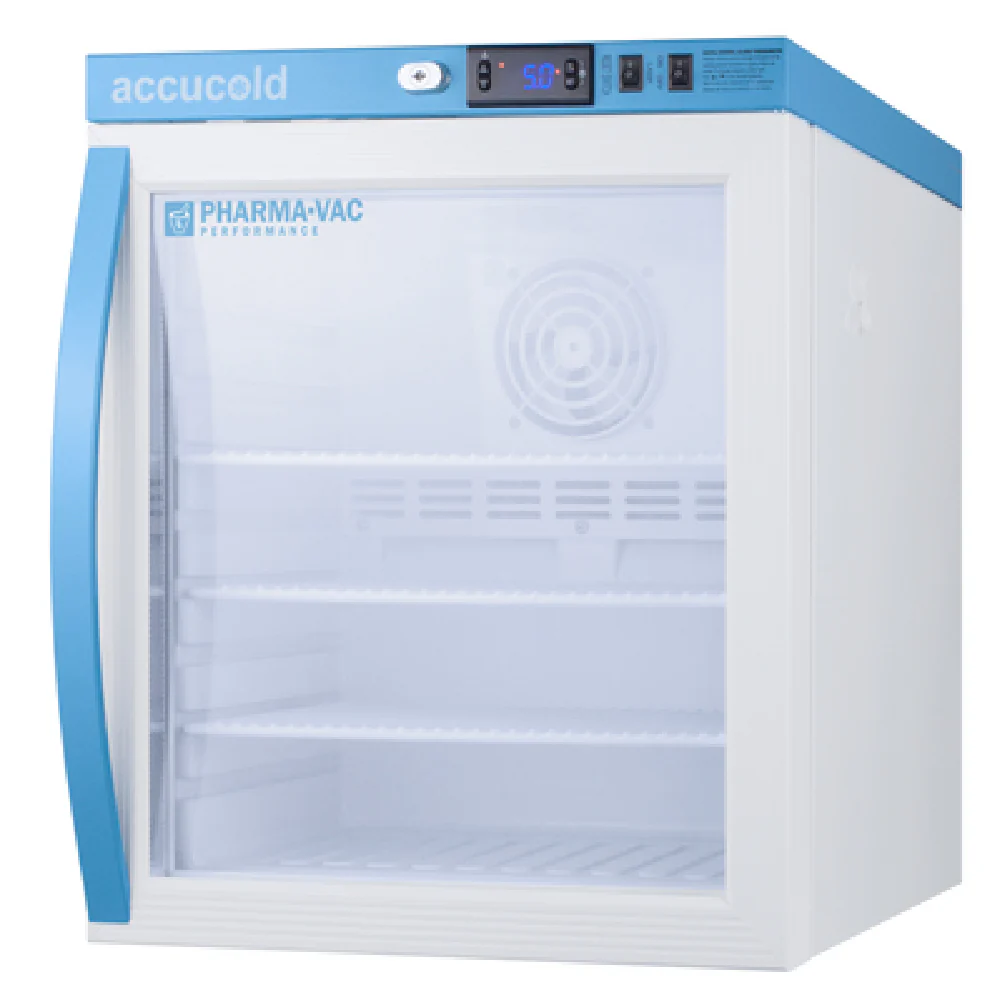 Summit ARG1PV 17 Inch Medical Refrigerator Glass Door 1 cu ft Reach-in Summit ARG1PV 17 Inch Medical Refrigerator Glass Door 1 cu ft Reach-in