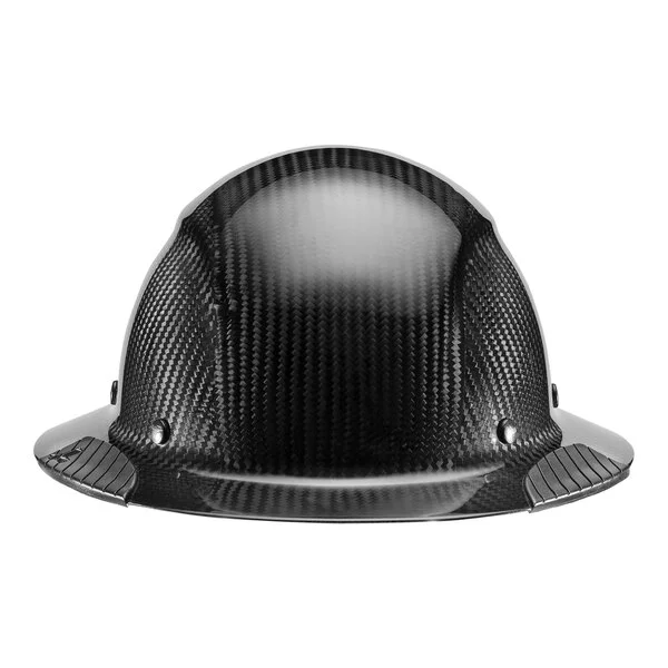 Lift Safety Dax Gloss Black Carbon Fiber Full Brim Hard Hat HDC-15KG Lift Safety Dax Gloss Black Carbon Fiber Full Brim Hard Hat HDC-15KG