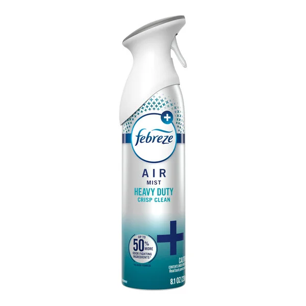 Febreze Air 99241 Heavy-Duty Crisp Clean Scented Air Freshener 8.1 oz. Febreze Air 99241 Heavy-Duty Crisp Clean Scented Air Freshener 8.1 oz.
