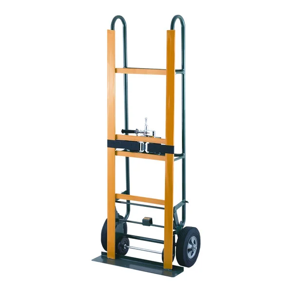 Harper 800 lb. Safety Appliance Truck with Ratchet and Solid Rubber / Hard Core, Soft Tread Wheels 6983-18 Harper 800 lb. Safety Appliance Truck with Ratchet and Solid Rubber / Hard Core, Soft Tread Wheels 6983-18
