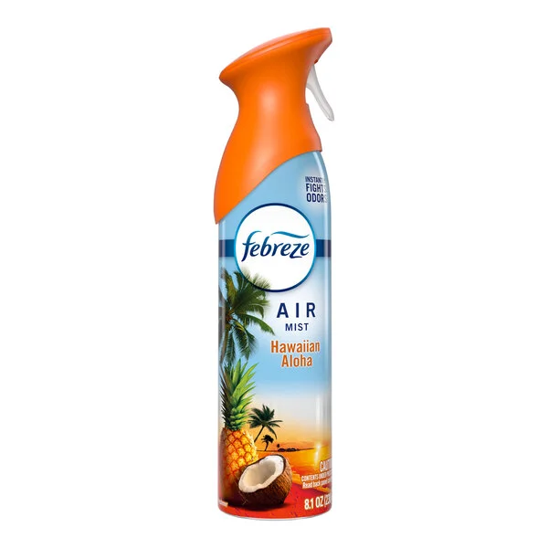 Febreze Air 13855 Hawaiian Aloha Scented Air Freshener 8.1 oz. - 6/Case Febreze Air 13855 Hawaiian Aloha Scented Air Freshener 8.1 oz. - 6/Case