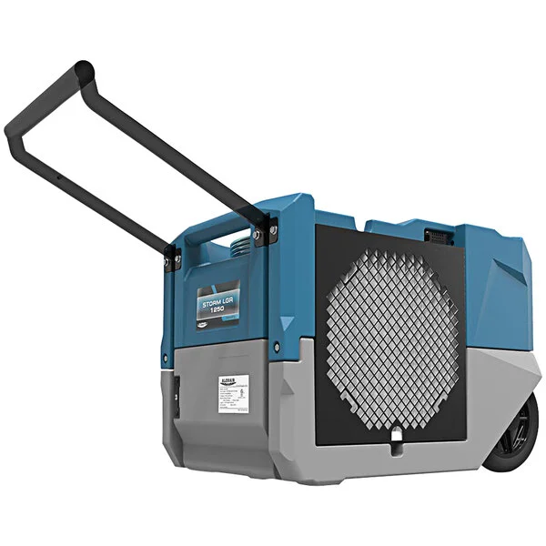 AlorAir Storm LGR 1250 Blue Industrial Commercial Dehumidifier with Pump - 115V AlorAir Storm LGR 1250 Blue Industrial Commercial Dehumidifier with Pump - 115V