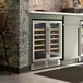 AvaValley WBRC-32-DZ Dual Section Dual Temperature Full Glass Door Commercial Wine Cooler AvaValley WBRC-32-DZ Dual Section Dual Temperature Full Glass Door Commercial Wine Cooler
