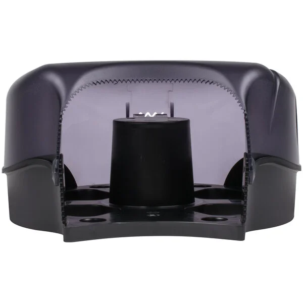 San Jamar R2090TBK Oceans Single Roll Jumbo Toilet Tissue Dispenser - Black Pearl San Jamar R2090TBK Oceans Single Roll Jumbo Toilet Tissue Dispenser - Black Pearl