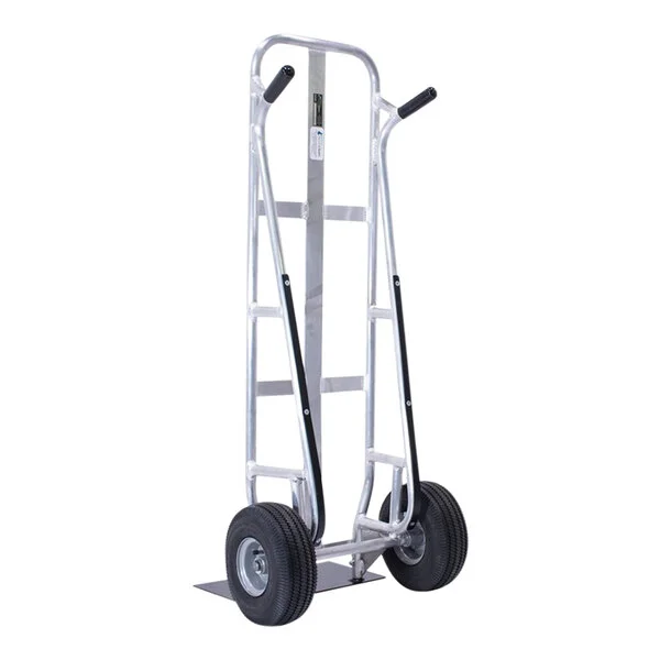 Valley Craft 600 lb. Flat Back Aluminum Beverage Hand Truck F83947A7 Valley Craft 600 lb. Flat Back Aluminum Beverage Hand Truck F83947A7
