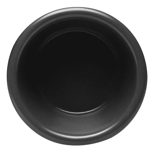 Elite Global Solutions R25SM Melamine Ramekins 2.5 oz. Black Round Melamine Ramekin - 6/Case Elite Global Solutions R25SM Melamine Ramekins 2.5 oz. Black Round Melamine Ramekin - 6/Case