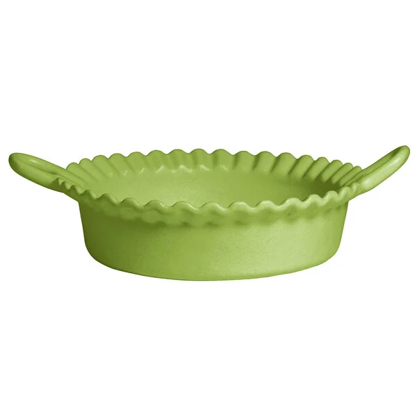 G.E.T. Enterprises CZ002LM Bugambilia 1.6 Qt. Classic Textured Finish Lime Resin-Coated Aluminum Deep Mexican Cazuela G.E.T. Enterprises CZ002LM Bugambilia 1.6 Qt. Classic Textured Finish Lime Resin-Coated Aluminum Deep Mexican Cazuela
