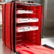 American Metalcraft PB1926 Standard Red Nylon Pizza Delivery Bag with Rack, 19 American Metalcraft PB1926 Standard Red Nylon Pizza Delivery Bag with Rack, 19