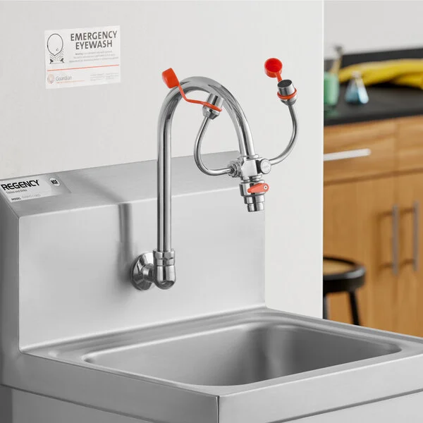 Guardian G1201 EyeSafe-X Faucet Mounted Eyewash Station with Faucet Control Valve Guardian G1201 EyeSafe-X Faucet Mounted Eyewash Station with Faucet Control Valve