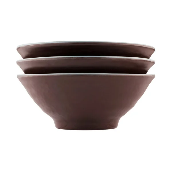 Elite Global Solutions D1007RR Pebble Creek Abyss-Colored 24 oz. Bowl - 6/Case