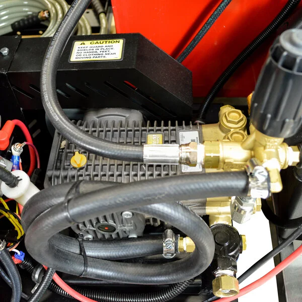 Simpson 65110 Super Brute Hot Water Pressure Washer with Vanguard Engine and 50' Hose - 3,500 PSI; 5.5 GPM Simpson 65110 Super Brute Hot Water Pressure Washer with Vanguard Engine and 50' Hose - 3,500 PSI; 5.5 GPM