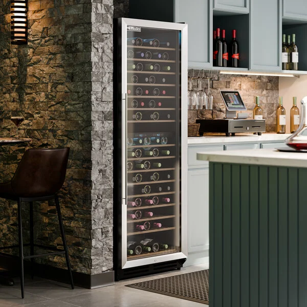 AvaValley WRC-220-DZ Dual Temperature Full Glass Door Commercial Wine Cooler AvaValley WRC-220-DZ Dual Temperature Full Glass Door Commercial Wine Cooler
