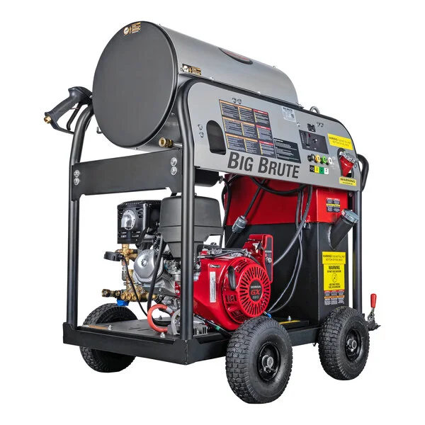 Simpson 65106 Big Brute 49-State Compliant Hot Water Pressure Washer with Honda Engine - 4,000 PSI; 4.0 GPM Simpson 65106 Big Brute 49-State Compliant Hot Water Pressure Washer with Honda Engine - 4,000 PSI; 4.0 GPM
