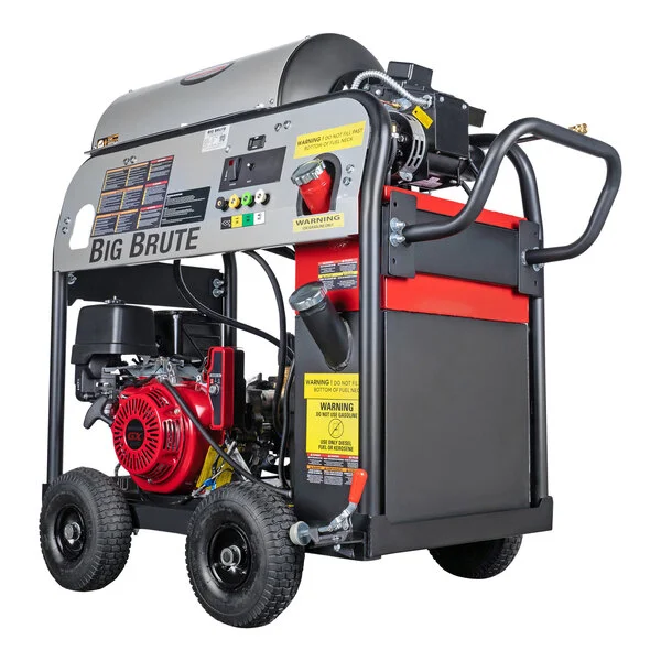 Simpson 65106 Big Brute 49-State Compliant Hot Water Pressure Washer with Honda Engine - 4,000 PSI; 4.0 GPM Simpson 65106 Big Brute 49-State Compliant Hot Water Pressure Washer with Honda Engine - 4,000 PSI; 4.0 GPM
