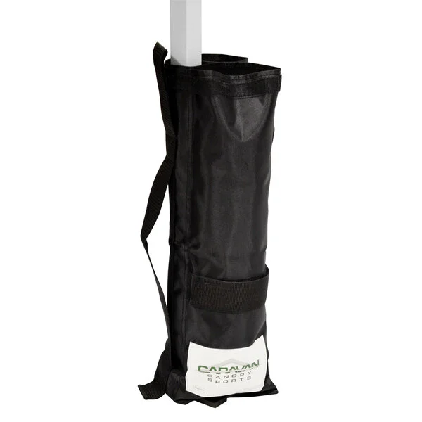 Caravan Canopy 10001200001 Black 25 lb. Weight Bag - 4/Set Caravan Canopy 10001200001 Black 25 lb. Weight Bag - 4/Set