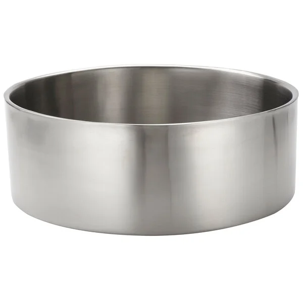 American Metalcraft DWB16 Round Stainless Steel Double Wall Serving Bowl with Satin Finish - 16 American Metalcraft DWB16 Round Stainless Steel Double Wall Serving Bowl with Satin Finish - 16
