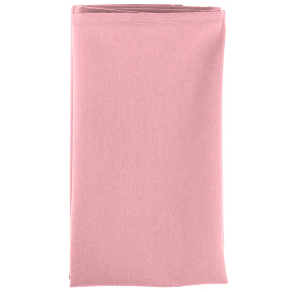 Intedge Pink 65/35 Polycotton Blend Cloth Napkins, 22 Intedge Pink 65/35 Polycotton Blend Cloth Napkins, 22