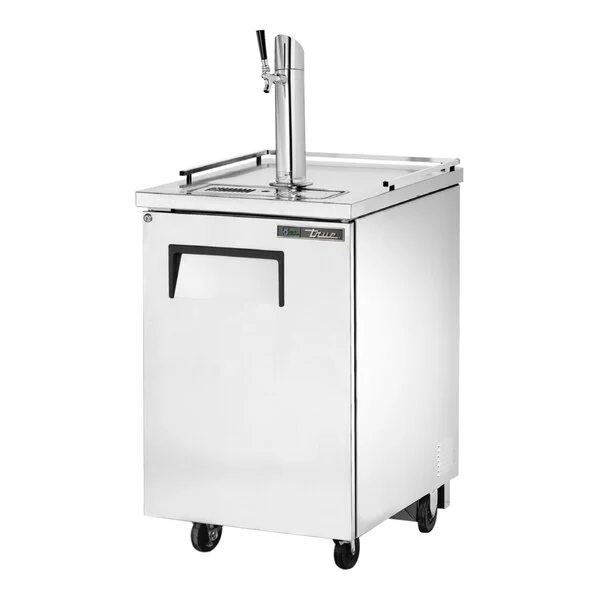 True TDD-1-S-HC Single Tap Kegerator Beer Dispenser - Stainless Steel, (1) 1/2 Keg Capacity True TDD-1-S-HC Single Tap Kegerator Beer Dispenser - Stainless Steel, (1) 1/2 Keg Capacity