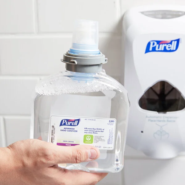 PURELL® 5391-02 TFX Advanced Green Certified 1200 mL Foaming Instant Hand Sanitizer - 2/Case PURELL® 5391-02 TFX Advanced Green Certified 1200 mL Foaming Instant Hand Sanitizer - 2/Case