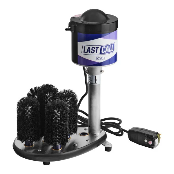 Noble Warewashing Last Call Heavy-Duty Upright Five Brush Electric Glass Washer - 115V Noble Warewashing Last Call Heavy-Duty Upright Five Brush Electric Glass Washer - 115V