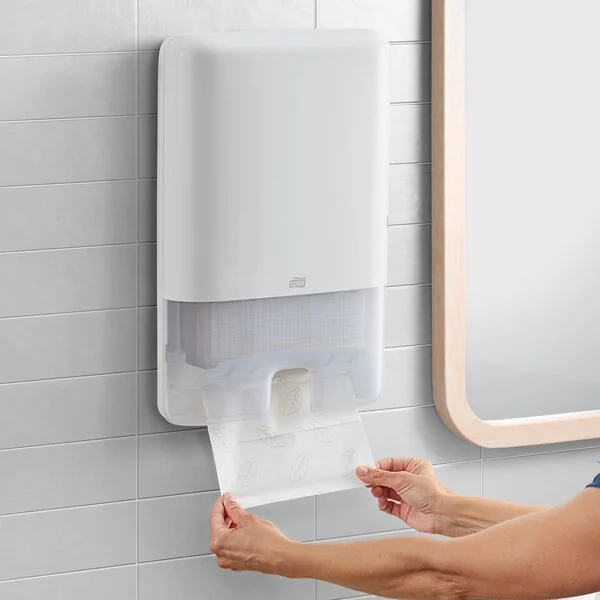 Tork Xpress 553020 White Wall-Mount Multifold Hand Towel Dispenser H2 Tork Xpress 553020 White Wall-Mount Multifold Hand Towel Dispenser H2