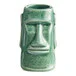 Acopa 2.5 oz. Green Ceramic Tiki Mug / Shot Glass - Sample Acopa 2.5 oz. Green Ceramic Tiki Mug / Shot Glass - Sample