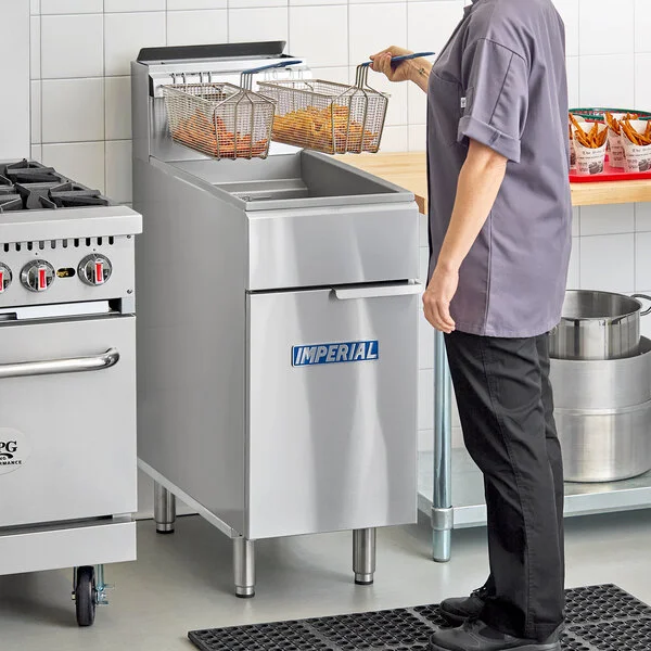 Imperial Range IFS-40LP Liquid Propane 40 lb.Tube Fired Fryer - 105,000 BTU Imperial Range IFS-40LP Liquid Propane 40 lb.Tube Fired Fryer - 105,000 BTU