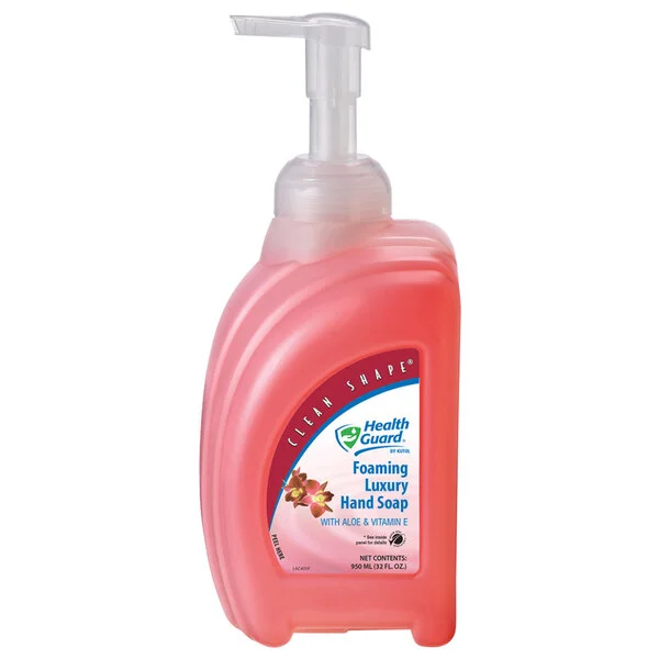 Kutol 69078 Health Guard 950 mL Tropical Scented Green Certified Foaming Hand Soap - 8/Case